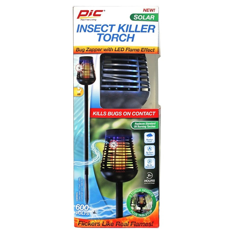 Pic DFST Insect Killer Torch, Solar Battery