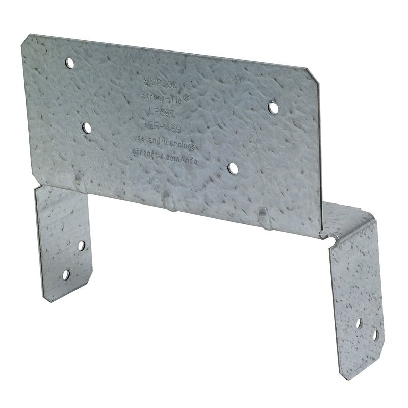 Simpson Strong-Tie LPC LPC6Z Light Post Cap, 6 x 6 in Post/Joist, Steel, ZMAX (Pack of 40)
