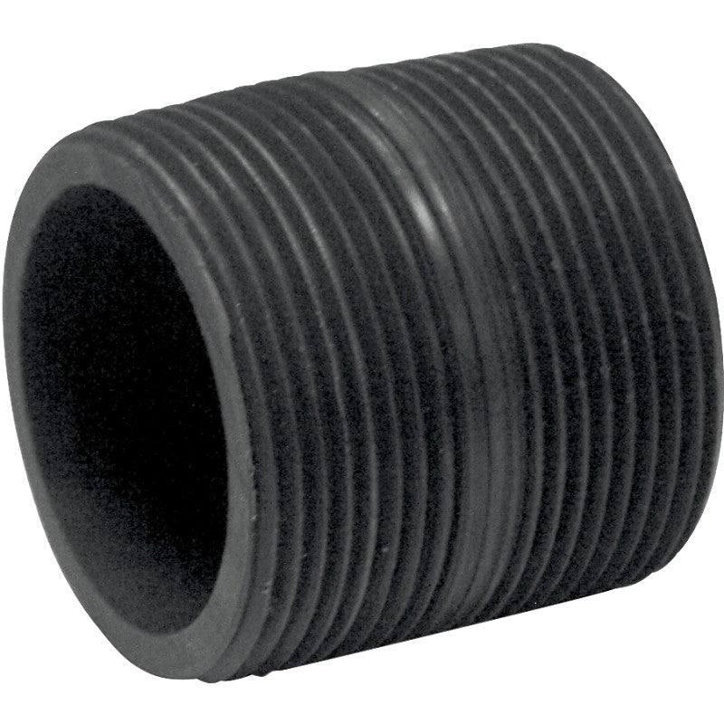 Lasco 215017BC Pipe Nipple, 1-1/2 in, PVC, SCH 80 Schedule, 1-3/4 in L