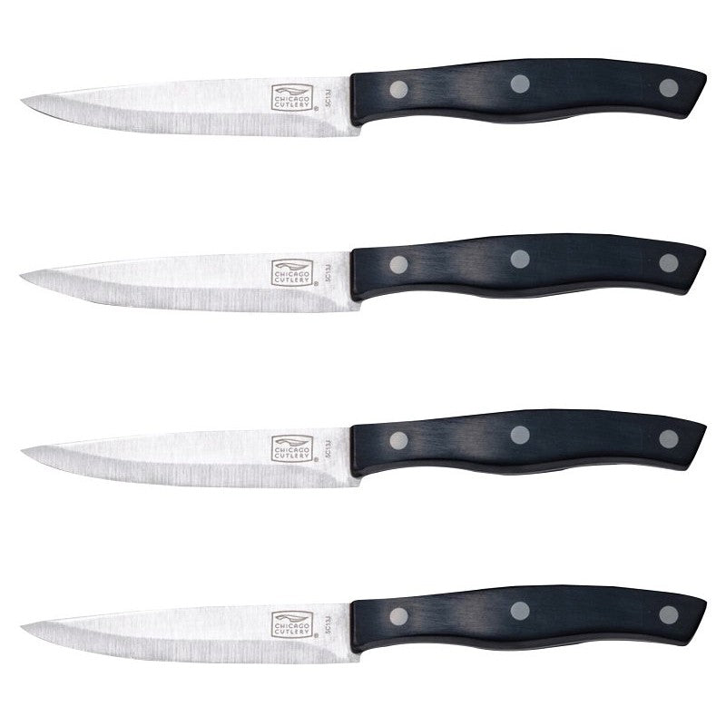 Chicago Cutlery Ellsworth 1137218 Steak Knife Set, 4 -Piece, Stainless Steel (Pack of 12)