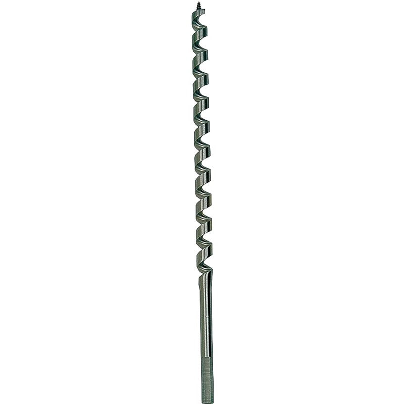 Irwin 3043013 Auger Drill Bit, 1 in Dia, 17 in OAL, Twist Flute, 1-Flute, 7/16 in Dia Shank, Quick-Change Impact Shank