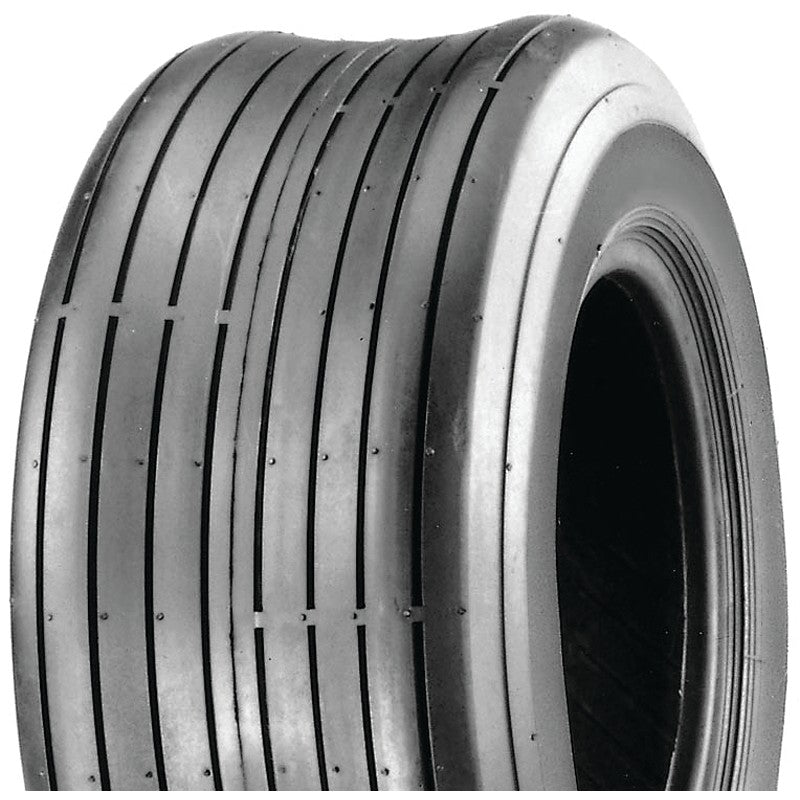 MARTIN Wheel 658-4R-I/2R-I Lawn Mower Tire, Tubeless, For: 8 x 5-3/8 in Rim Mower Decks Front Casters