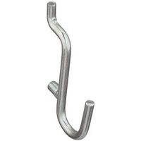 1/2 Inch Curved Light Duty Pegboard Hooks 10 Pack