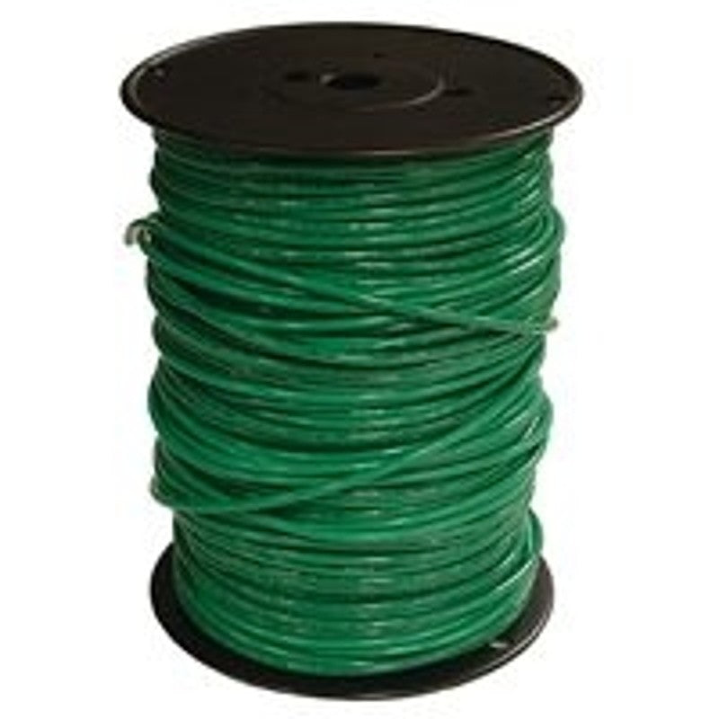 Southwire 6GRN-STRX500 Series Building Wire, Green Sheath, 6 AWG Wire, 1-Conductor, 500 ft L, Copper Conductor