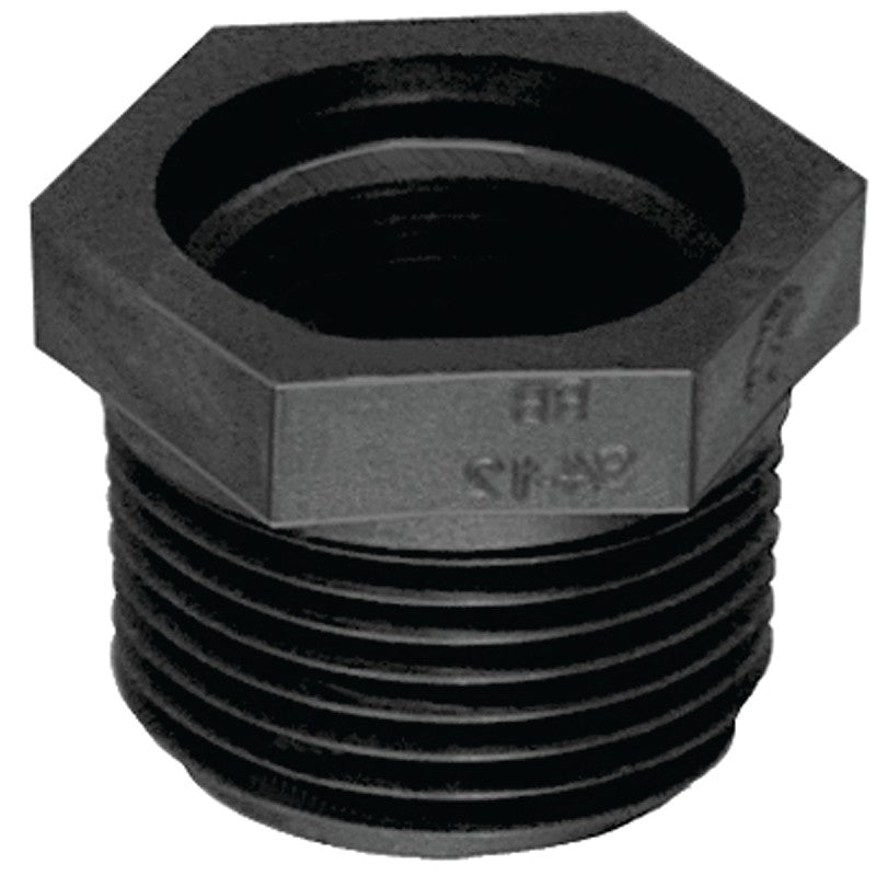 Green Leaf RB34-14P Reducing Pipe Bushing, 3/4 x 1/4 in, MPT x FPT, Black (Pack of 5)