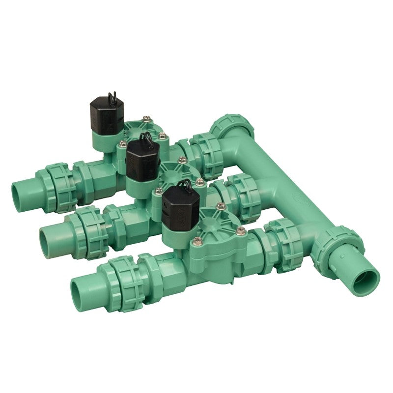 Orbit 57253 Pre-Assembled Manifold, 3 -Port, Plastic
