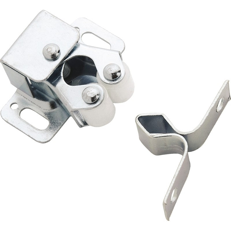 Amerock 143 Roller Catch, 1-5/16 in L x 1-1/8 in W Catches, Steel, Zinc