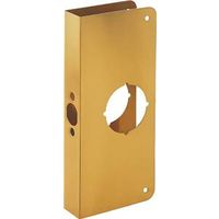 Door Reinforcer 2-3/8 Inch Backset For 1-3/8 Inch Doors 4 By 9 Inch