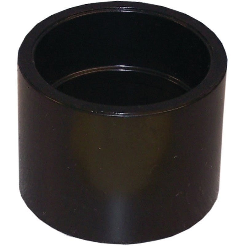 Canplas 103001RBC Repair Pipe Coupling, 1-1/2 in, Hub, ABS, Black, 40 Schedule