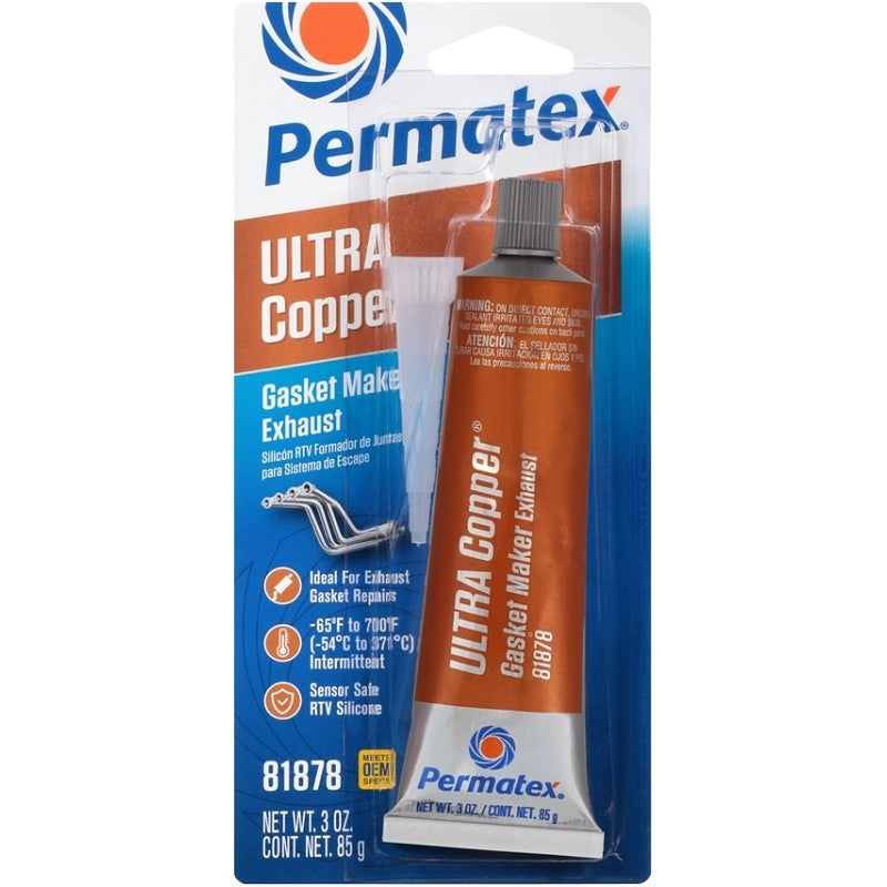Permatex 81878 Gasket Maker, 3 oz Tube, Paste, Mild