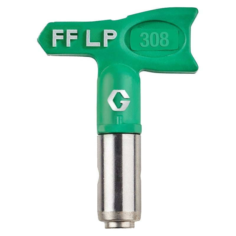 Graco FFLP308 Spray Tip, Specifications: 6 to 8 in Fan Width, 4050 psi, 0.008 in Orifice Dia, 0.07 gpm