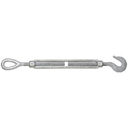 Hook And Eye Turnbuckle 3/4 By 12 Inch Galvanized Drop Forged Steel (POS)