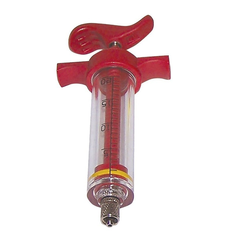 Neogen 9812 Syringe, 20 cc, Nylon, Red