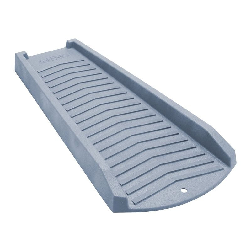 Amerimax 3014-12 Splash Block, 24 in L, 11-1/2 in W, Slate Gray, Polypropylene