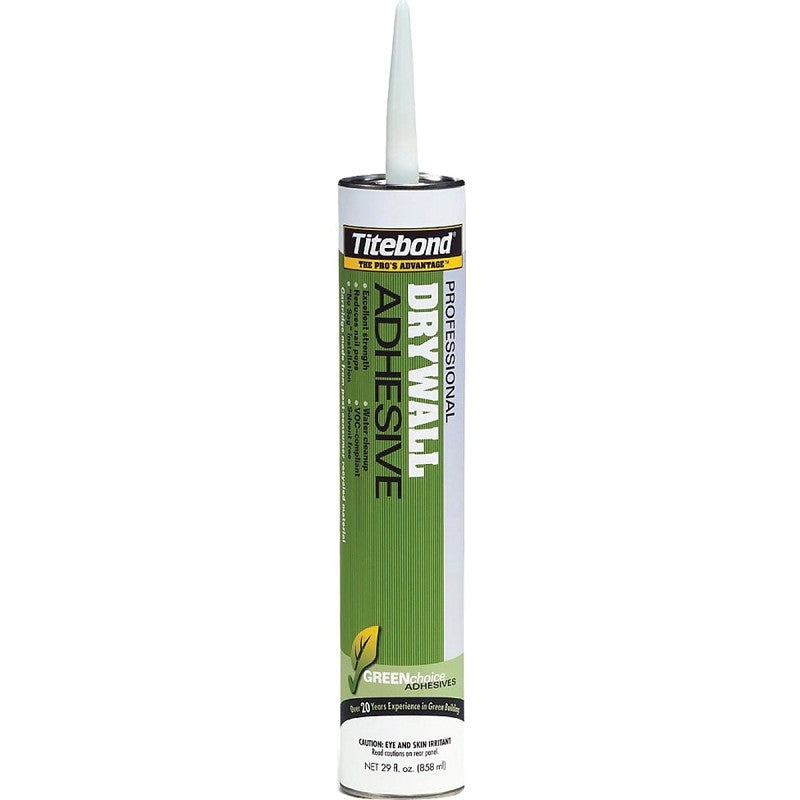Titebond GREENchoice 7272 Drywall Adhesive, Beige, 28 oz Cartridge