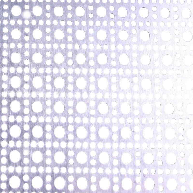 M-D 57067 Decorative Metal Sheet, 24 in W, 36 in L, Lincane Tread, Aluminum, Mill