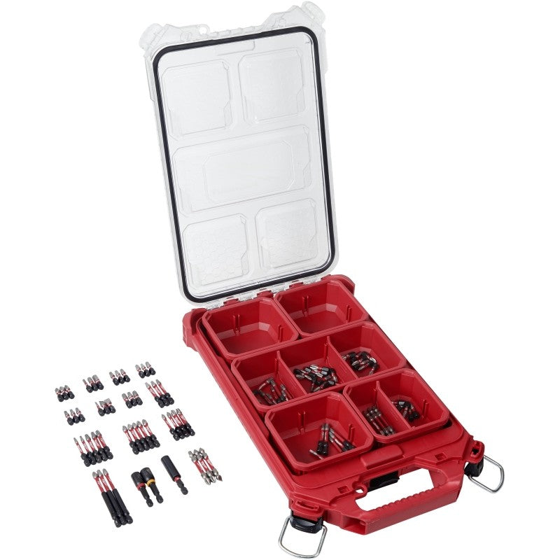 Milwaukee SHOCKWAVE PACKOUT 48-32-4082 Impact Driver Bit Set, 100-Piece