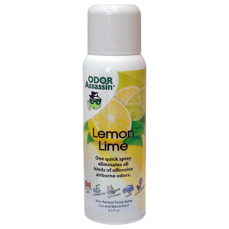 Odor Assasin 124949 Odor Eliminator, 6 oz Can, Pale Yellow, Orange Terpenes (Pack of 3)