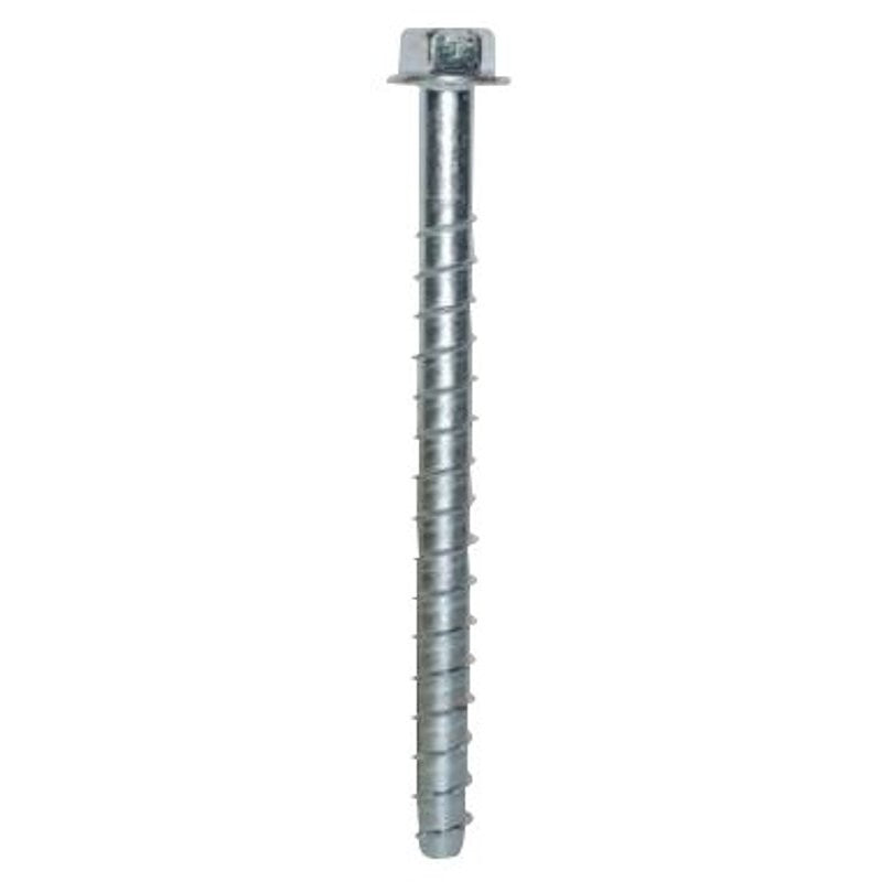 Simpson Strong-Tie Titen HD Series THD50600H Screw Anchor, 1/2 in Dia, 6 in L, Carbon Steel, Zinc, Hex Head, 20/PK (Pack of 80)