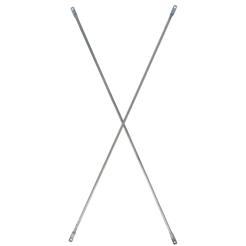 Metaltech M-MC4884 Scaffold Cross Brace, Standard, Steel, Galvanized