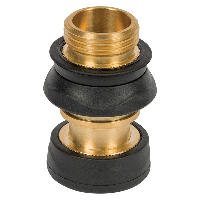 Gilmour 871504-1001 Quick Connect Set with Shut Off, Female, Metal/Rubber, Black/Gold (Pack of 12)