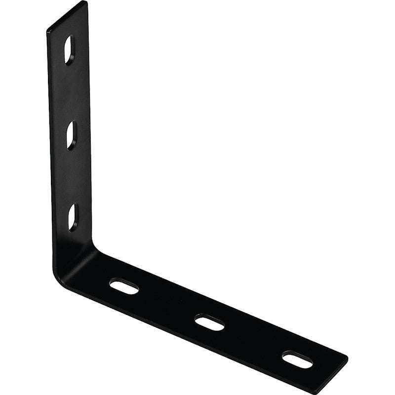 National Hardware 1151BC Series N351-465 Corner Brace, 7.1 in L, 1-1/2 in W, 7.1 in H, Steel, Powder-Coated
