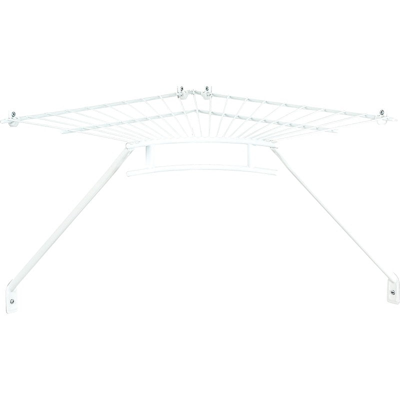 SHELF CORNER KIT 12 IN WHITE (Pack of 4)