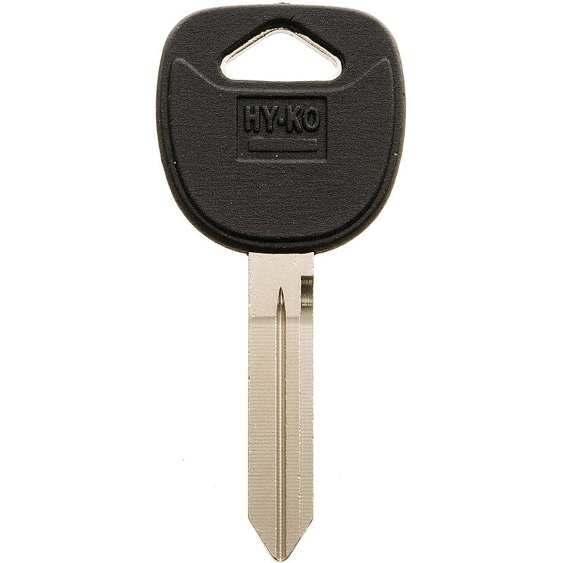 Hy-Ko 12005B102 Key Blank, Brass, Nickel, B102 Key Number (Pack of 5)