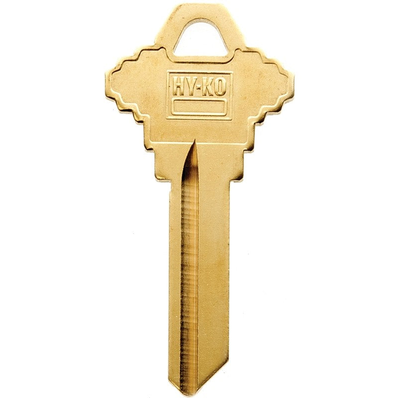 Hy-Ko 21200SC4BR Key Blank, Brass, For: Schlage Cabinet, House Locks and Padlocks, SC4 Key Number (Pack of 200)