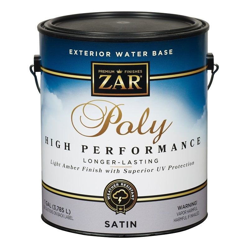 ZAR 32713 Polyurethane, Liquid, Amber, 1 gal, Can (Pack of 2)