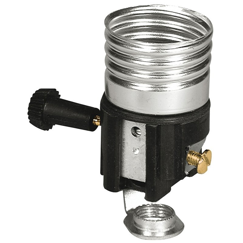 Eaton Wiring Devices 926-BOX Lamp Holder, 1.09 in Dia x 2.22 in H Dimensions, 250 V, 250 W, Brass