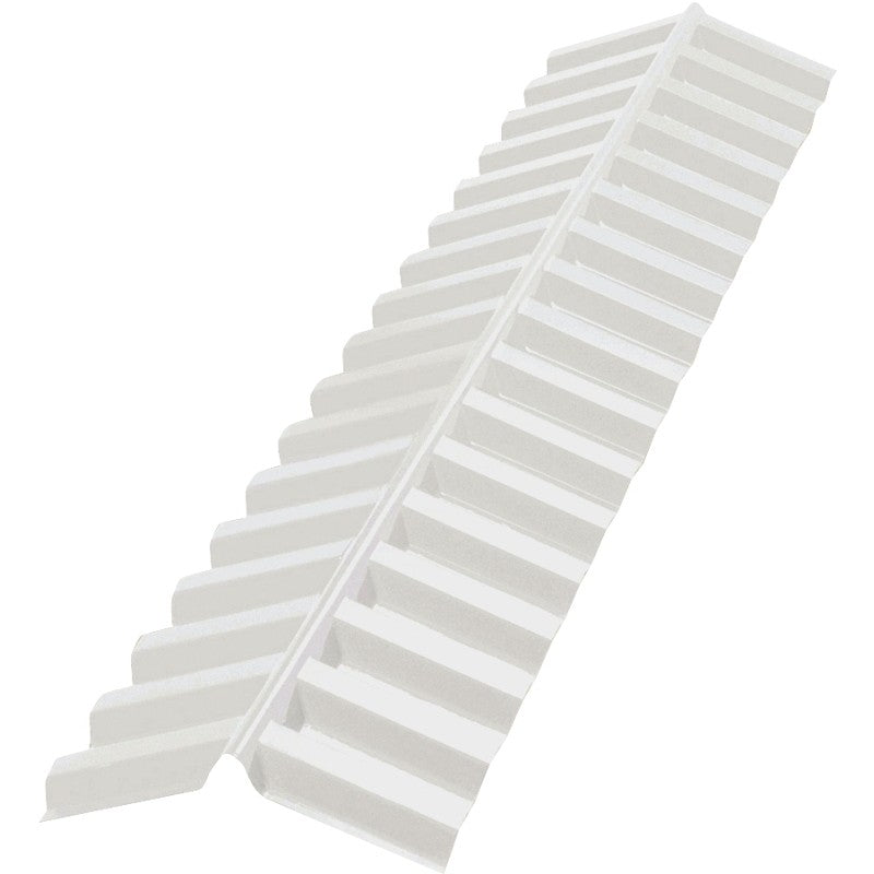 Suntuf 108653 Ridge Roof Cap Flashing, Plastic, Clear, Semi-Gloss