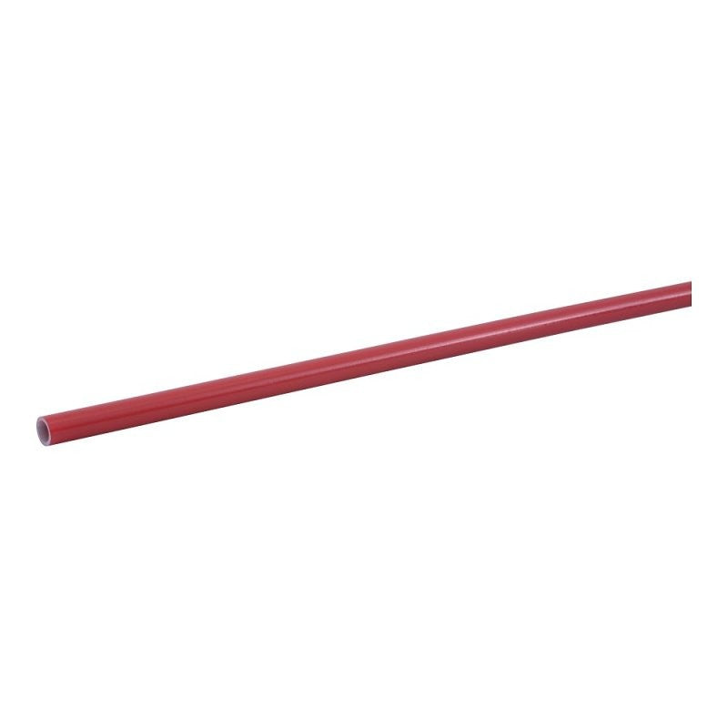 SharkBite UA60R5 Straight Pipe, 1/2 in, 5 ft L, PEX-A, Polythethylene, Red