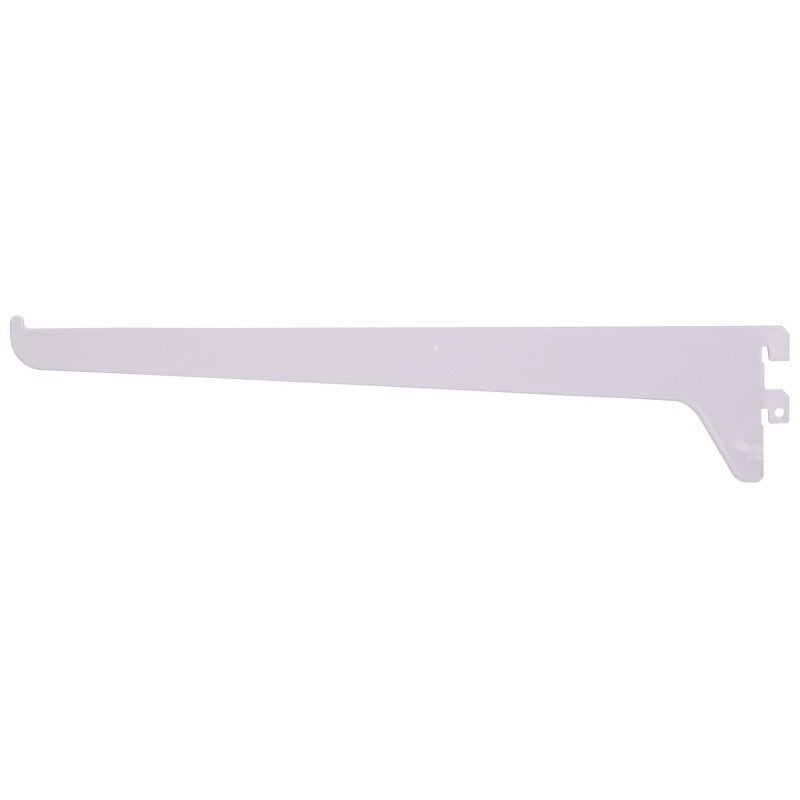 ProSource 25228PHL-PS Single and Utility Shelf Bracket, 90 lb/Pair, 12 in L, 2-1/2 in H, Steel, White (Pack of 30)