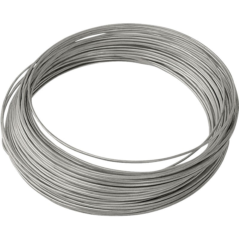 Hillman 50142 Utility Wire, 100 ft L, 14, Galvanized Steel (Pack of 8)