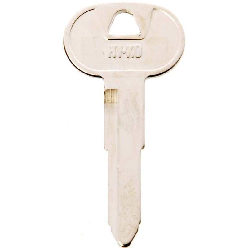 Hy-Ko 11010B56 Key Blank, Brass, Nickel, B56 Key Number (Pack of 10)