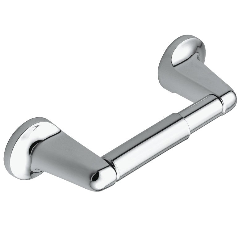 Moen 5808CH Toilet Paper Holder, Zinc, Includes: Stamped Steel Mount Bracket, Template and Mount Hardwares