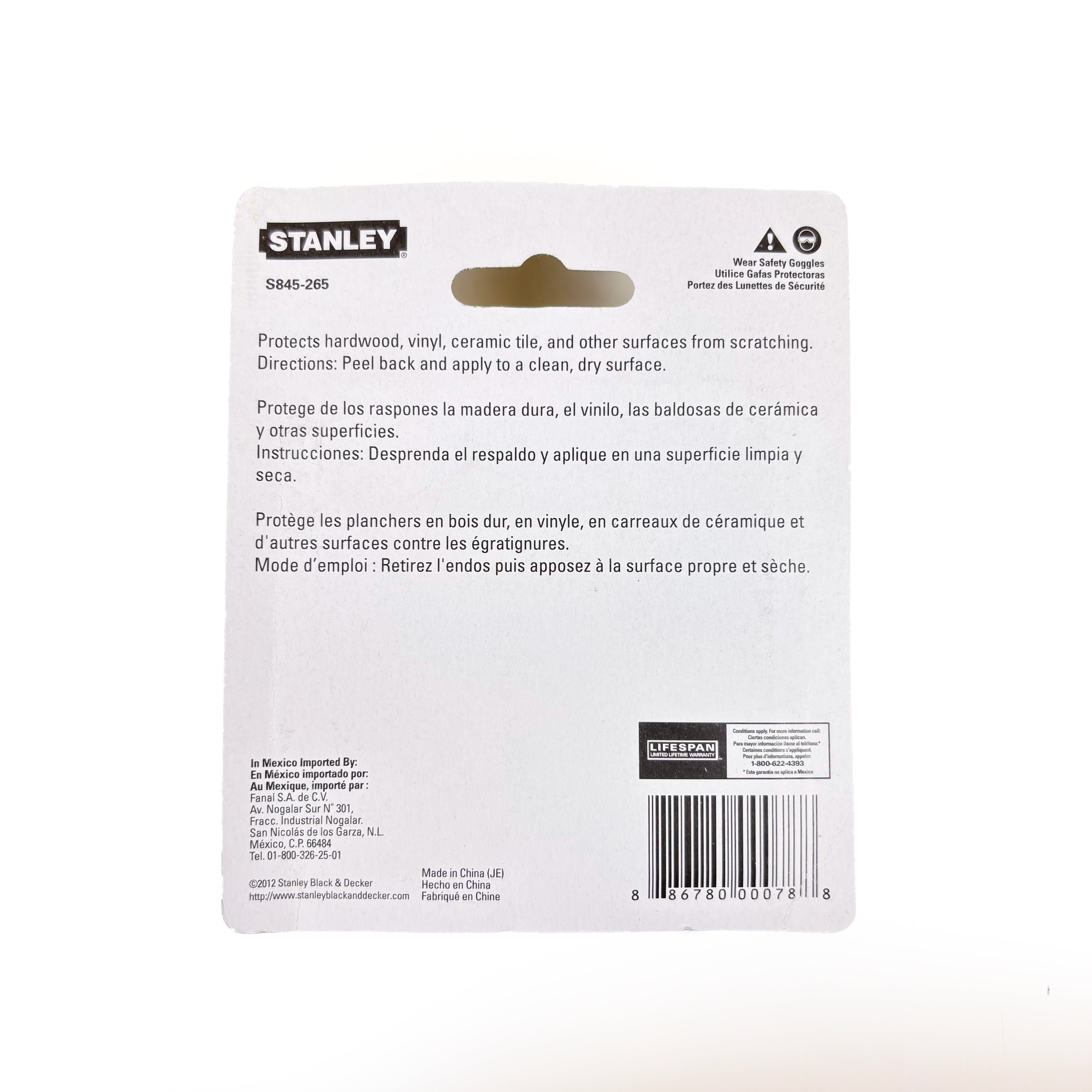 Heavy Duty Self Adhesive Felt Pads 1-1/2 Inch Round Oatmeal 24 Pack