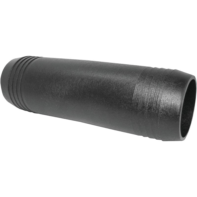 Green Leaf SHM114P Hose Mender, Straight, 1-1/4 in, Hose Barb, Polypropylene, Black (Pack of 5)
