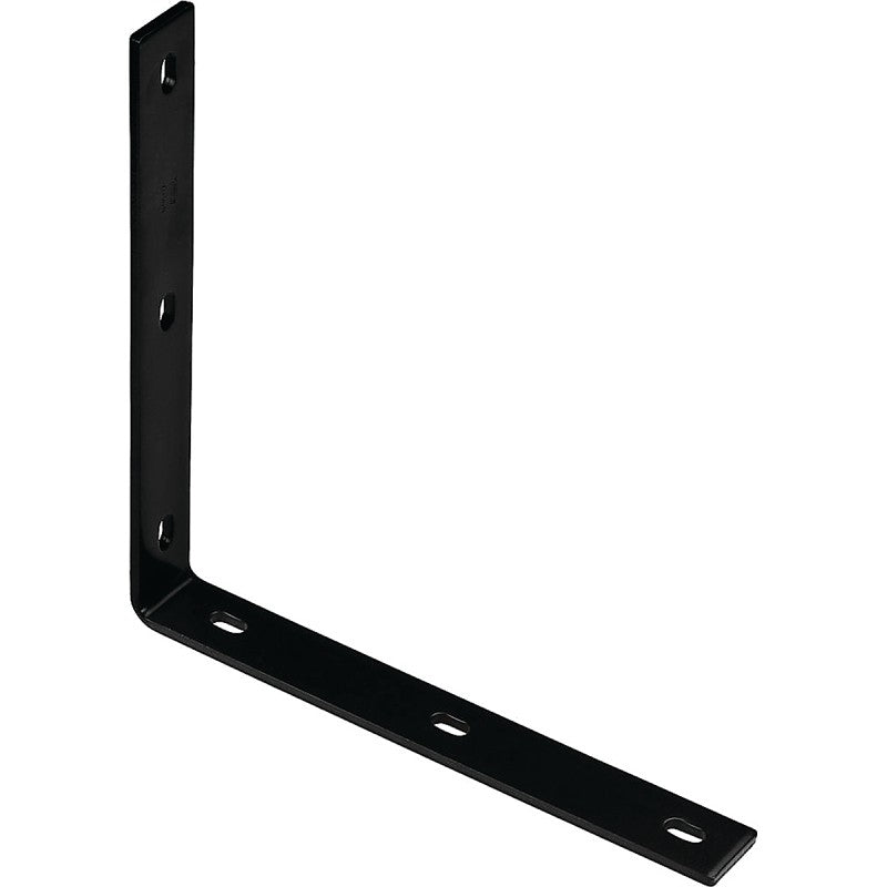 National Hardware 1151BC Series N351-469 Corner Brace, 12-1/4 in L, 1-1/2 in W, 12-1/4 in H, Steel, Powder-Coated