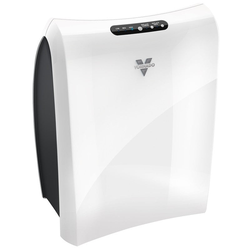 Vornado AC1-0038-43 Air Purifier, HEPA Filter, 0.3 um, 220 sq-ft Coverage Area, White