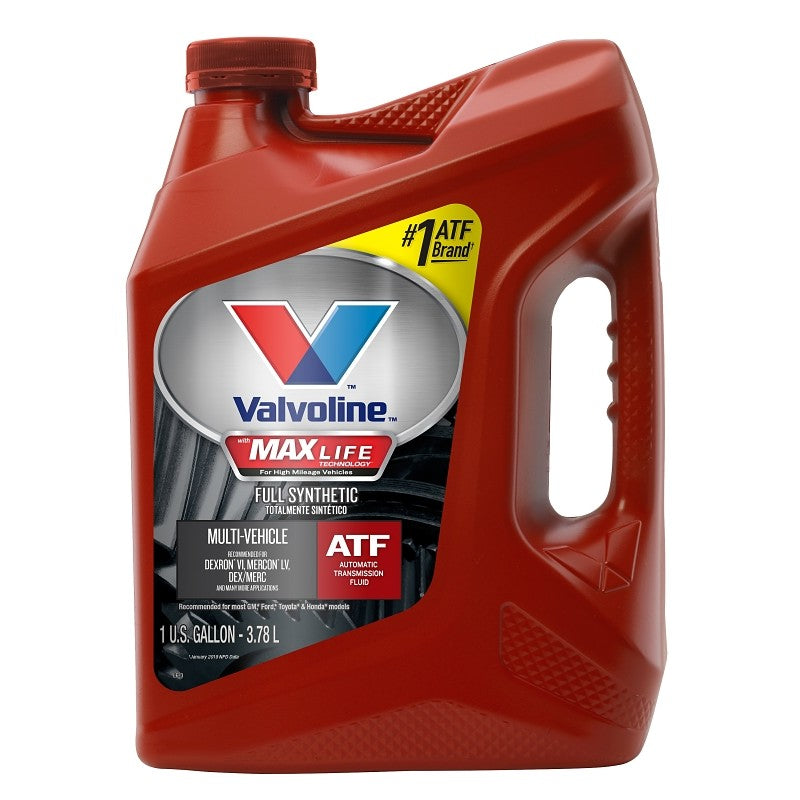 Valvoline MAXLIFE 773775 Transmission Fluid, 1 gal, Bottle (Pack of 3)