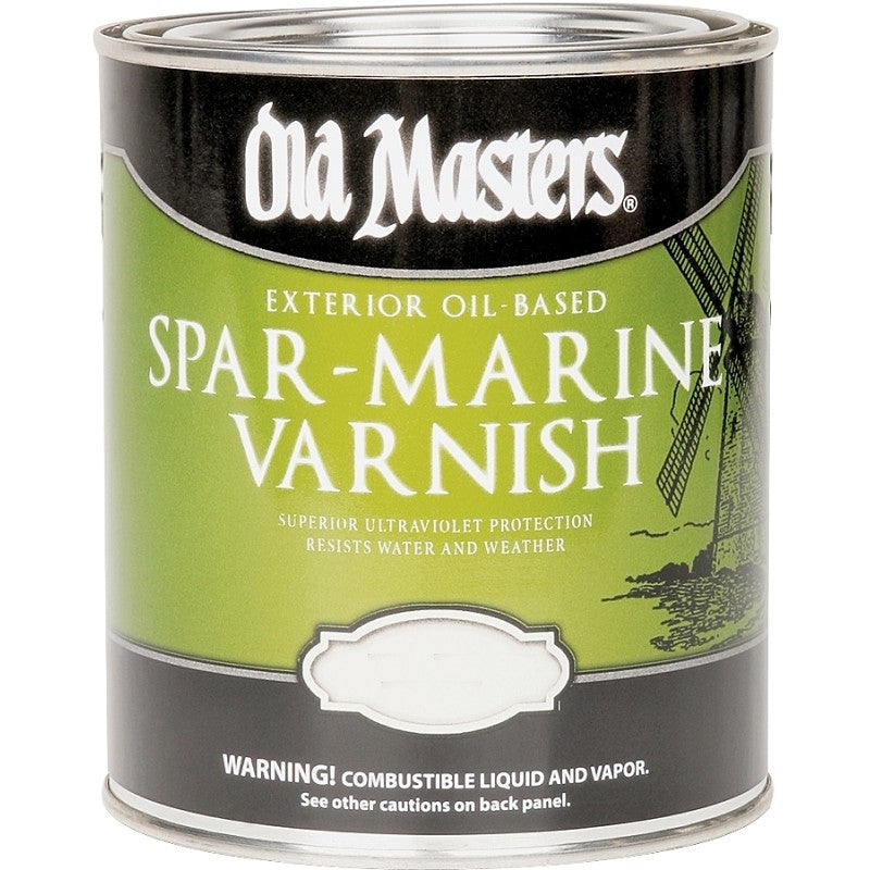 Old Masters 92301 Spar Varnish, Satin, Liquid, 1 gal, Pail (Pack of 2)