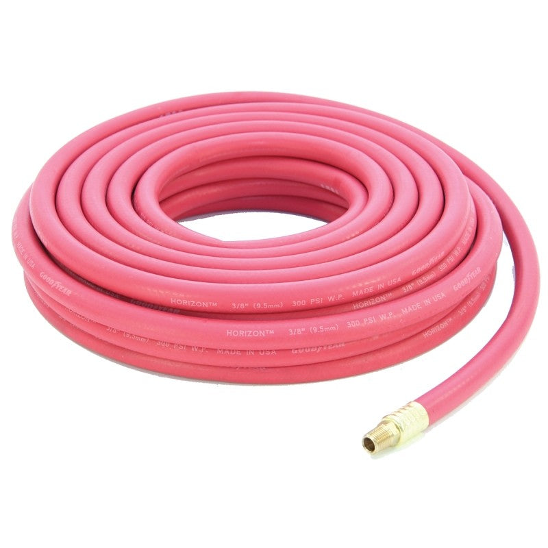 AIRHOSE RBR 3/8X50 CPLD QC