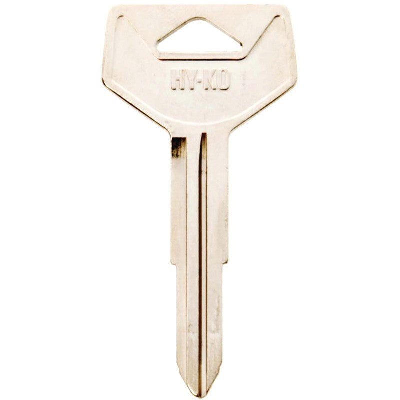 Hy-Ko 11010TR37 Automotive Key Blank, Brass, Nickel, For: Toyota Vehicle Locks, TR37 Key Number (Pack of 10)
