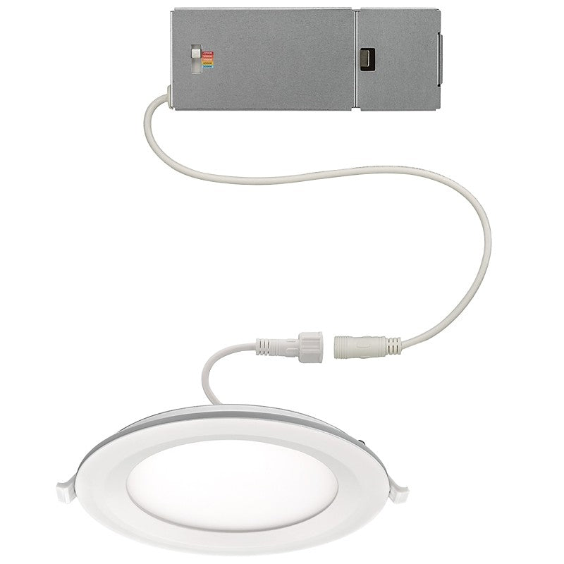 ETI DLLP-NL Series 53828103 Downlight with Nightlight, 14.3 W, 120 V, LED Lamp, Aluminum