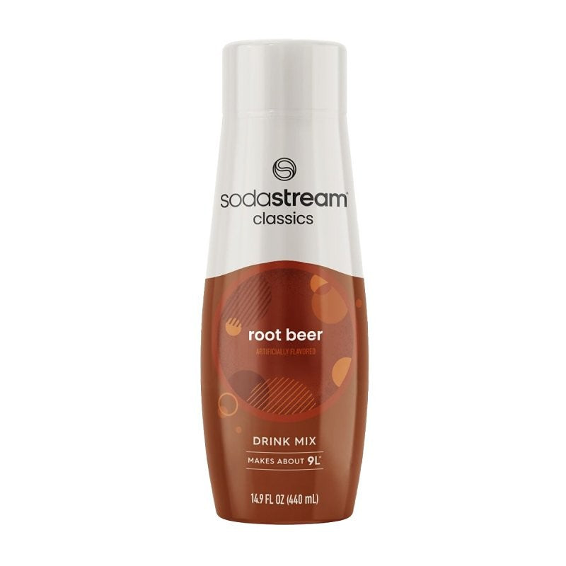 Sodastream Classics 1424203012 Soda Drink Mix, Water, Root Beer, 14.9 fl-oz Bottle