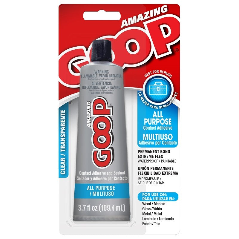 Amazing Goop 140211 All Purpose Adhesive, Clear, 3.7 oz (Pack of 6)