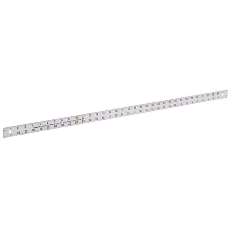 Empire 403 Heavy-Duty Straight Edge, 0 to 36 in, Aluminum, 1 in W