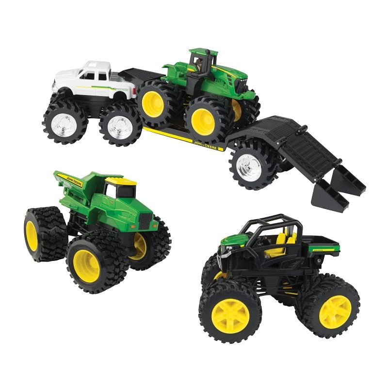 John Deere Toys 45621 Vehicle Set, 5 in L Dimensons, 3 years and Up